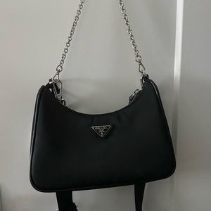 Prada Re-edition 2005 Nylon Crossbody Bag.